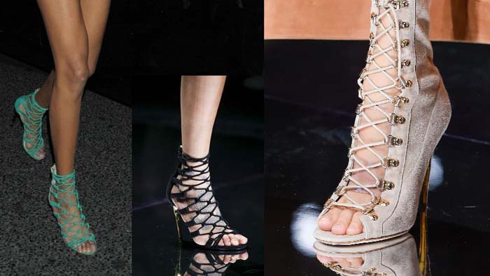 sandales d'été Balmain