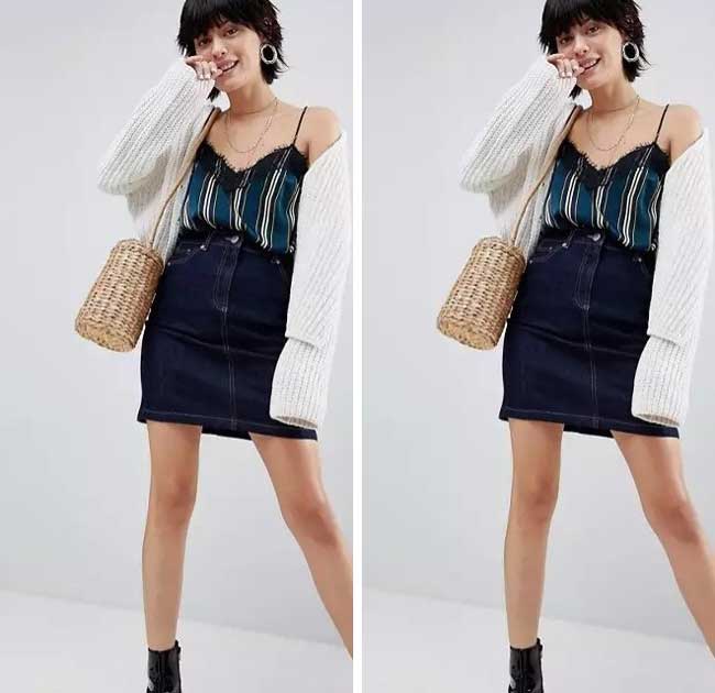 Que porter avec une jupe en jean : looks stylés et solutions avec une minijupe