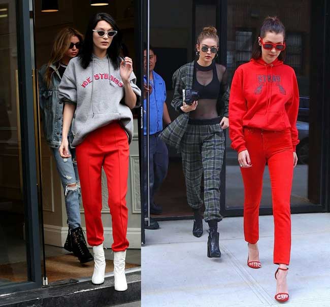 Comment porter un jean rouge