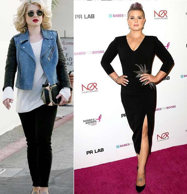 Kelly-Osbourne avant et après le poids