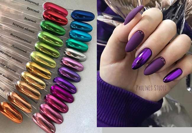 Miroir manucure belles idées