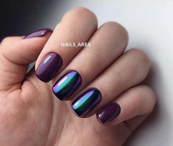 Ongles courts avec frotté