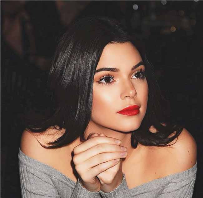 Icône de style moderne Kendall Jenner