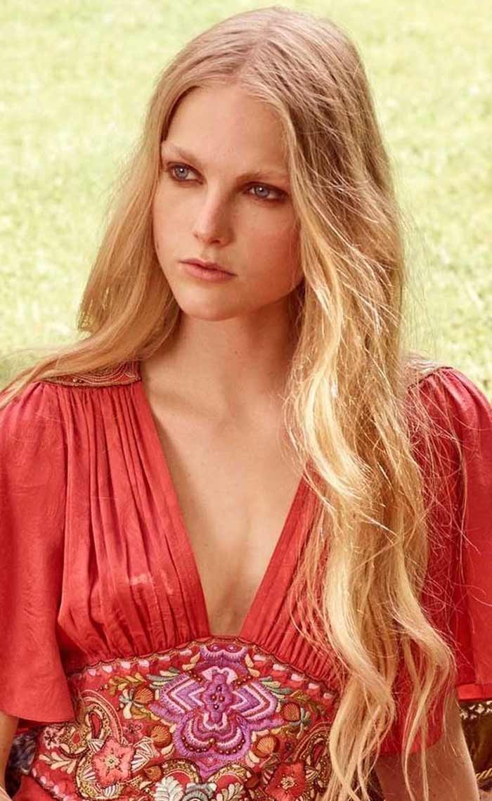 Coiffure de la collection 2026 Roberto Cavalli