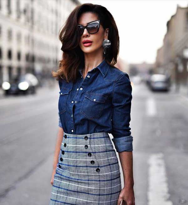 Le bleu convient à toutes les blondes