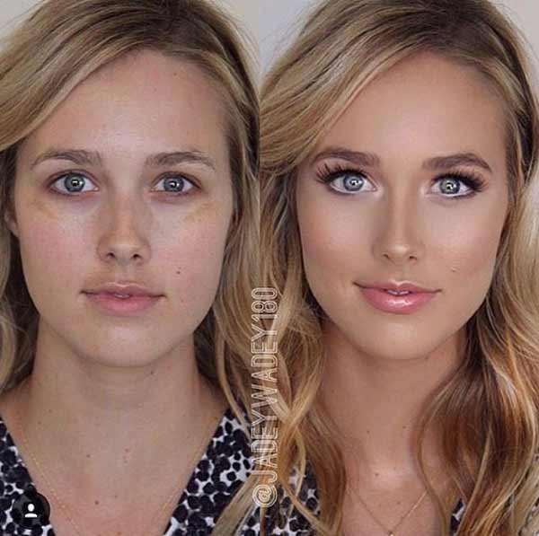 Correction des sourcils raides