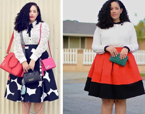 Modèles de jupes minces