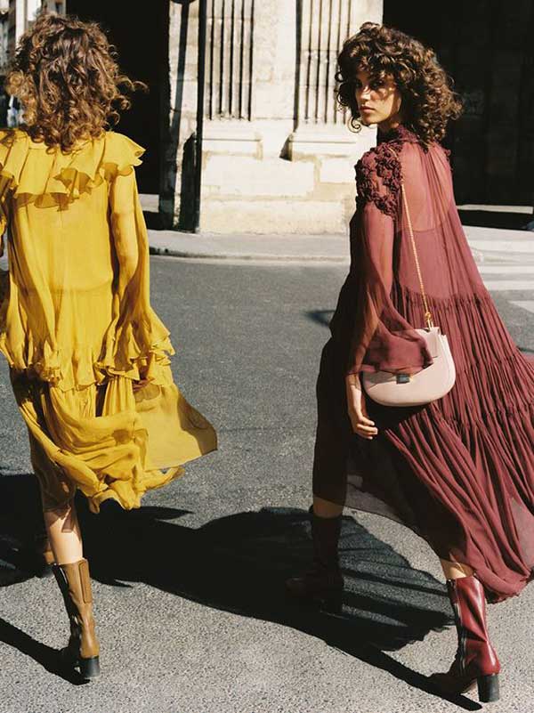 chloeGIRLS robes à volants 2026