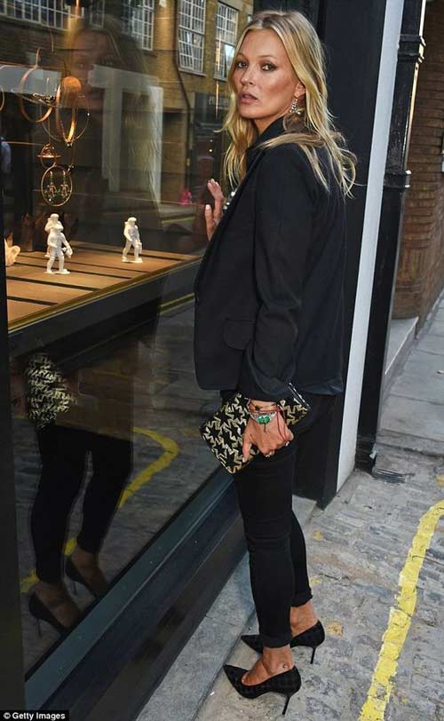 Le maquillage et la coiffure de Kate