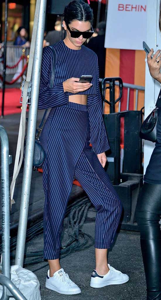 Baskets + pantalon court