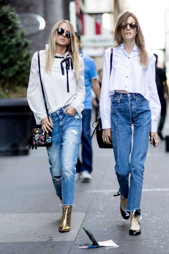 Jean taille haute - tendance