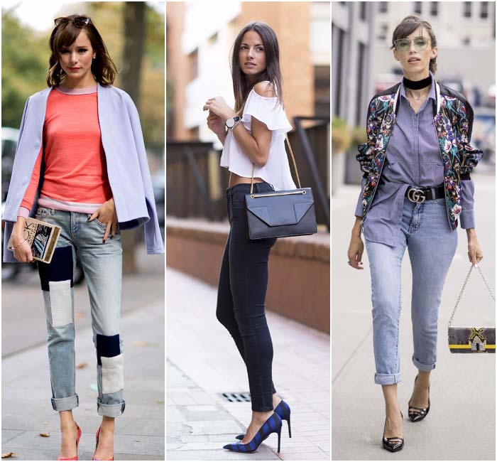 Jeans avec chemisiers