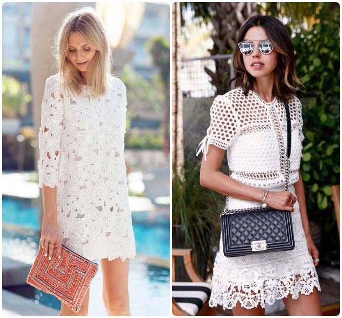 Robe blanche - été 2026