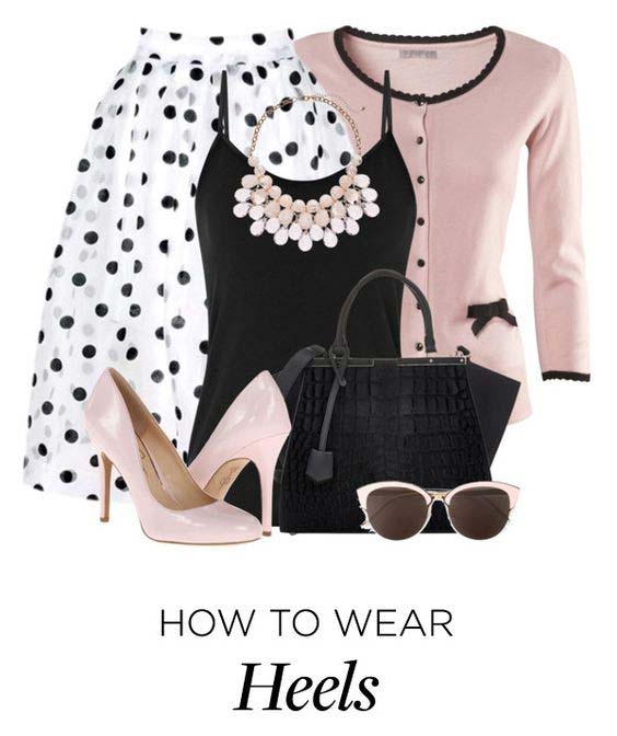 Style de bureau à pois