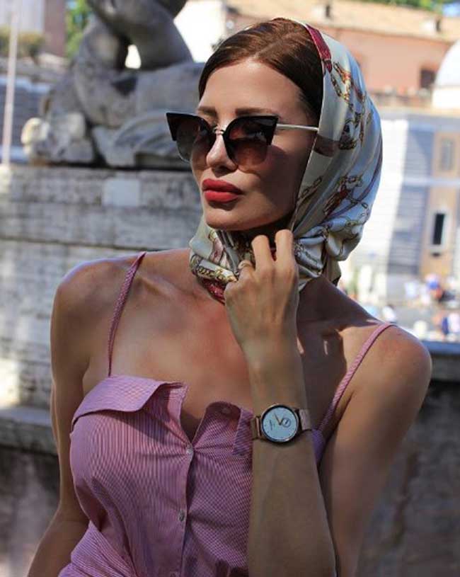 Echarpe, lunettes & bijoux realfashionist