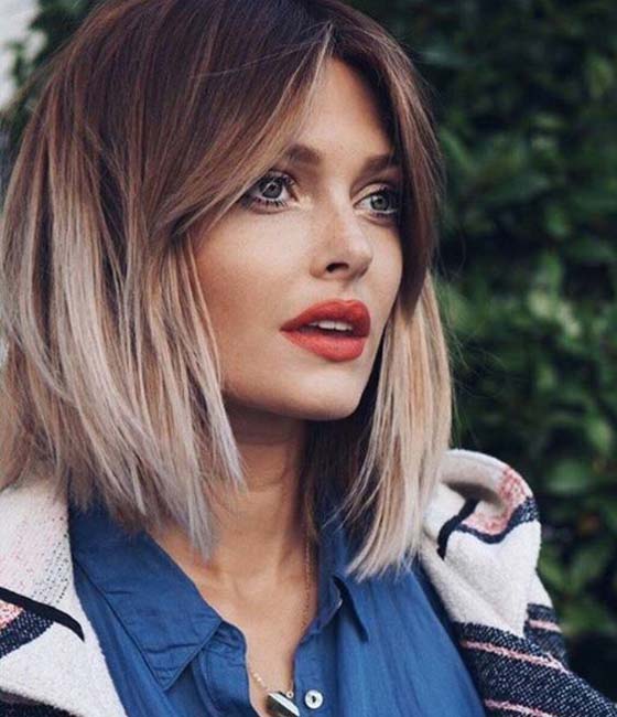 Bob avec une longue frange 2026