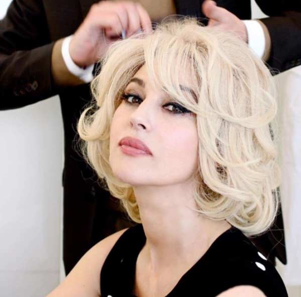 Devenue blonde le temps d'Instagram Monica Bellucci