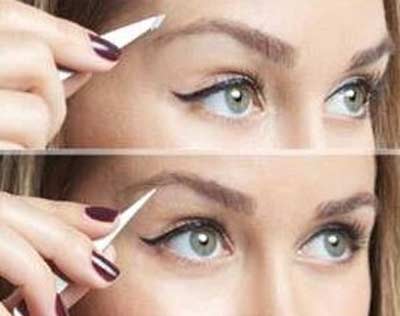 Arrêtez de vous épiler les sourcils.