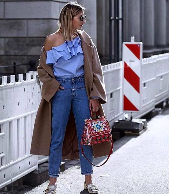 Chemisier coupe asymétrique