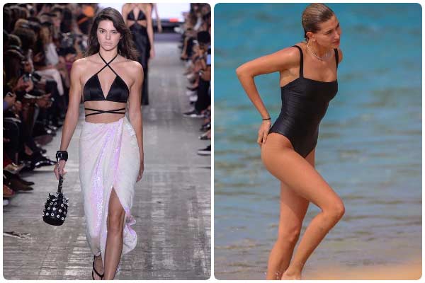 Maillot de bain noir à la mode - must have de l'été 2026