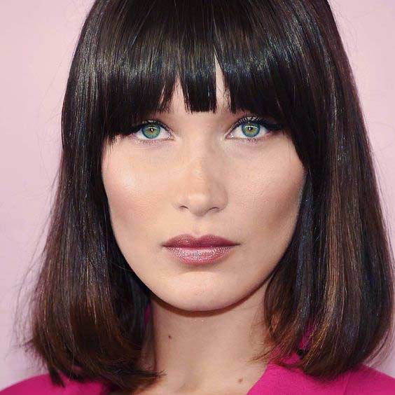 Maquillage look Bella Hadid