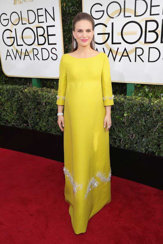 Golden Globes 2026 Natalie Portman