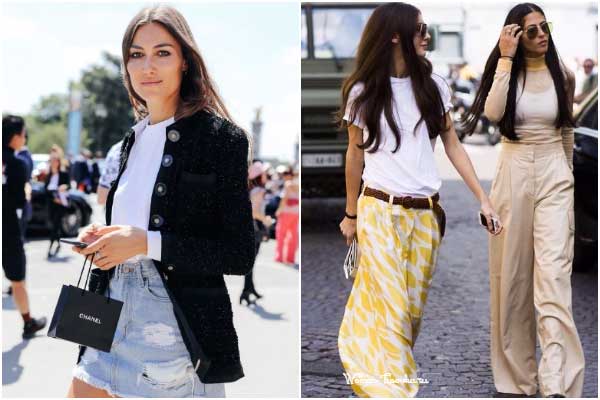 Comment porter un t-shirt blanc en été 2026