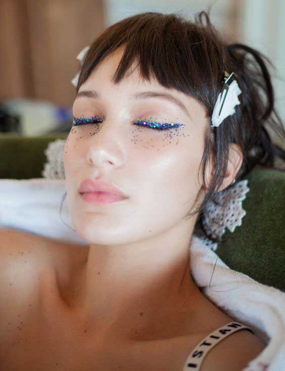 Maquillage pailleté 2026