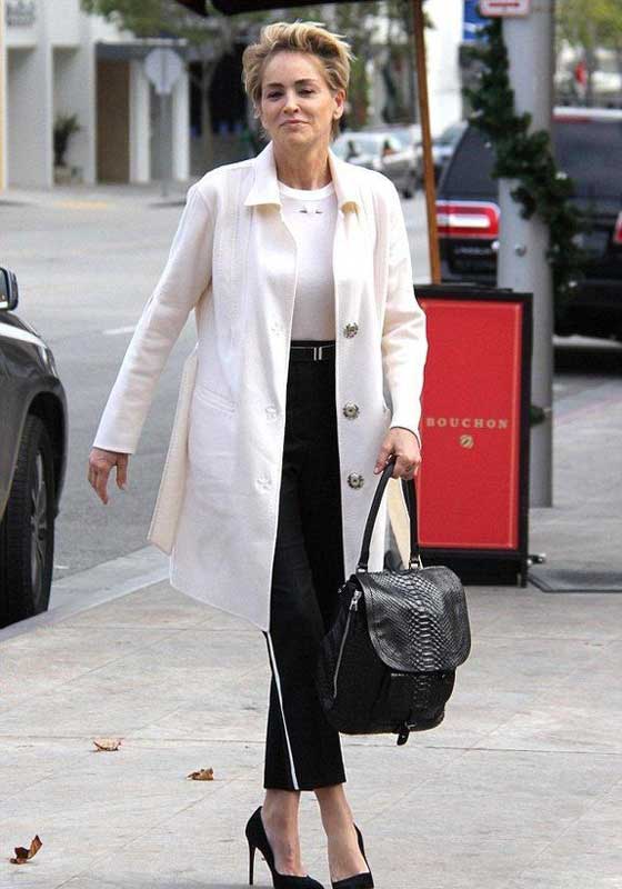 Le style de rue de Sharon Stone