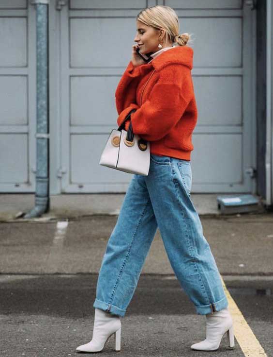 Bottines blanches pour l'automne : une tendance pour les fashionistas et les femmes timides strictes