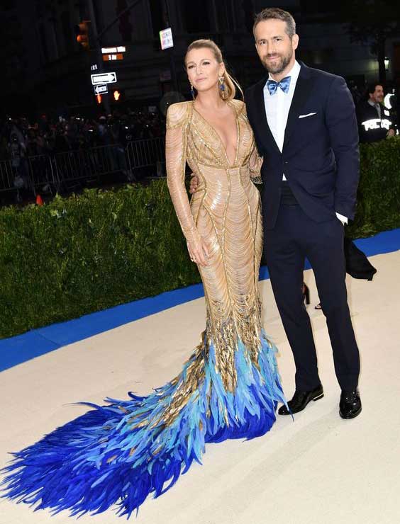 Blake Lively aux bijoux Atelier Versace et Lorraine Schwartz et Ryan Reynolds 2026 Met Gala