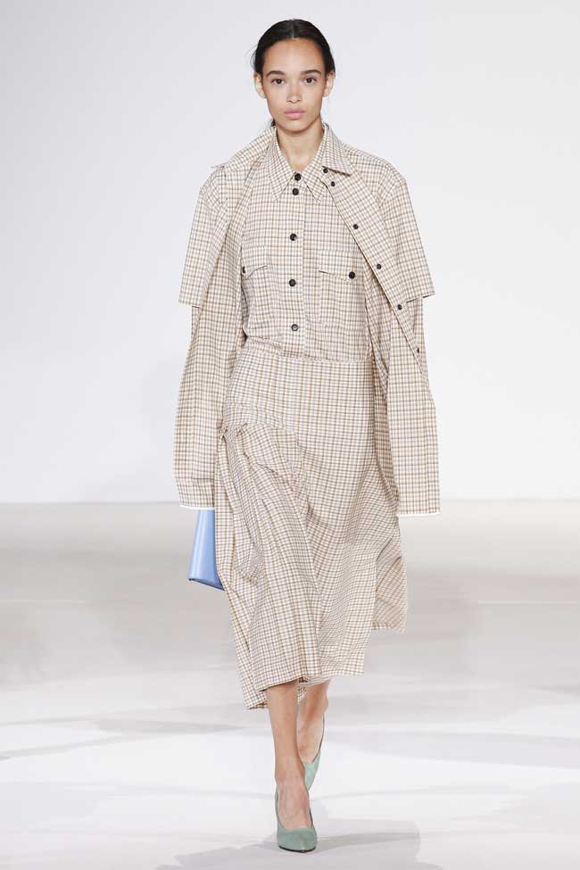 Costume imprimé cage, Victoria Beckham