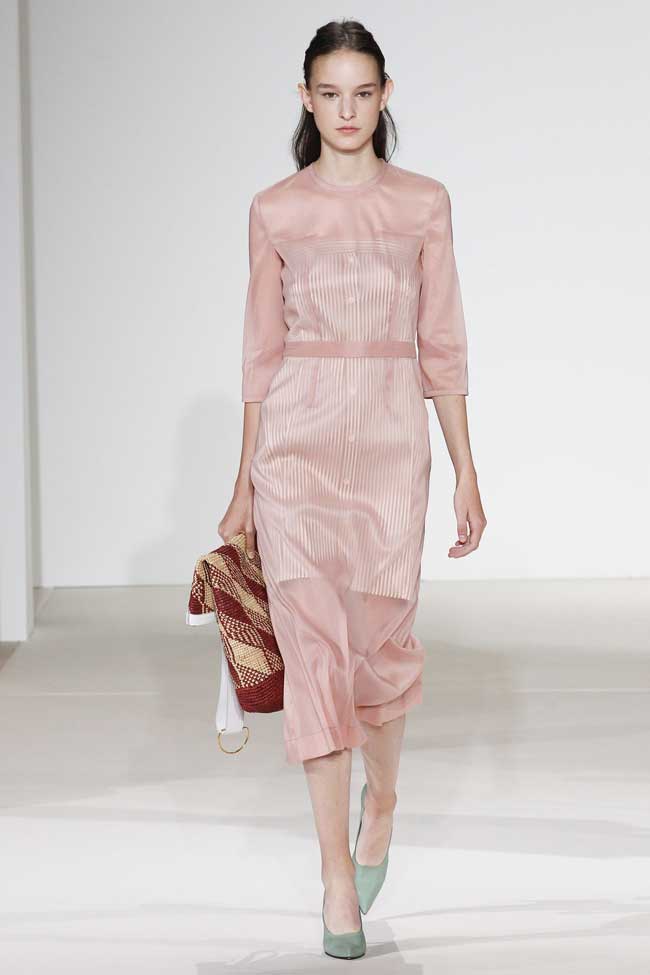 Robe, couleurs pastel, collection Beckham