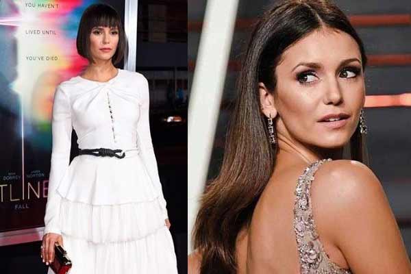 Comparaison des cheveux longs et courts de Nina Dobrev