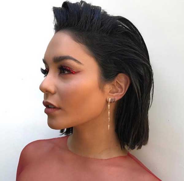 Poser une frange d'un côté