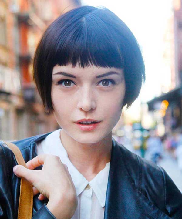 Kare et frange déchirée