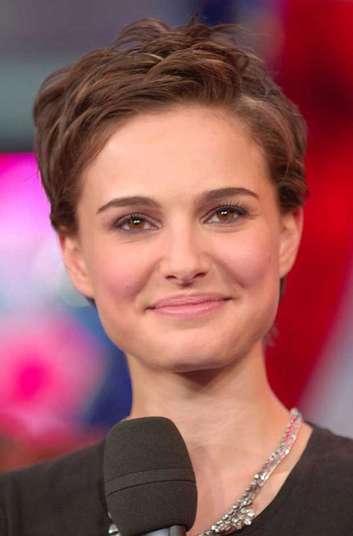 Coupe de cheveux Portman Pixie