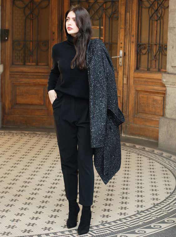 Maquillage + noir total