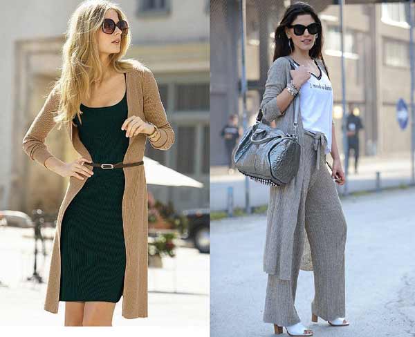 Cherche le bureau avec un cardigan