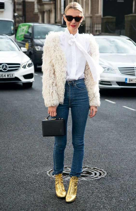 Manteau de fourrure court image 2026