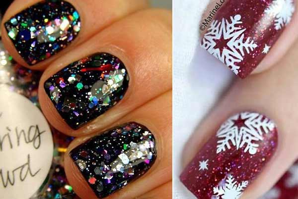 Manucure pour le nouvel an 2026
