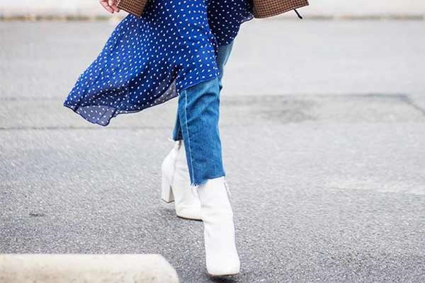 Combinez robe et jean