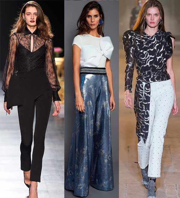 Chemisiers de soirée des podiums