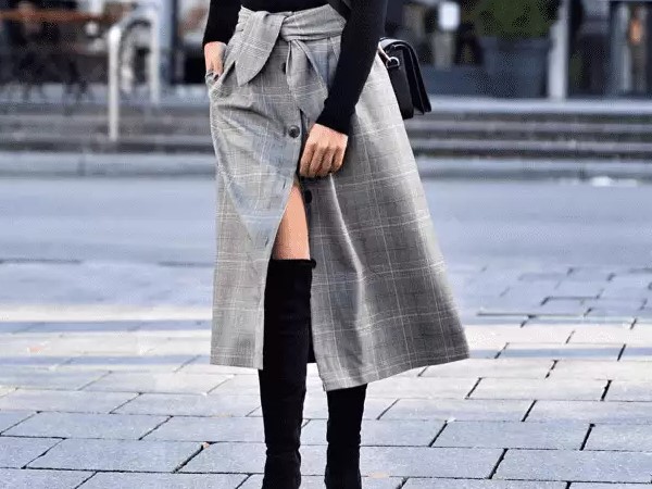 Jupes à la mode pour l'automne-hiver