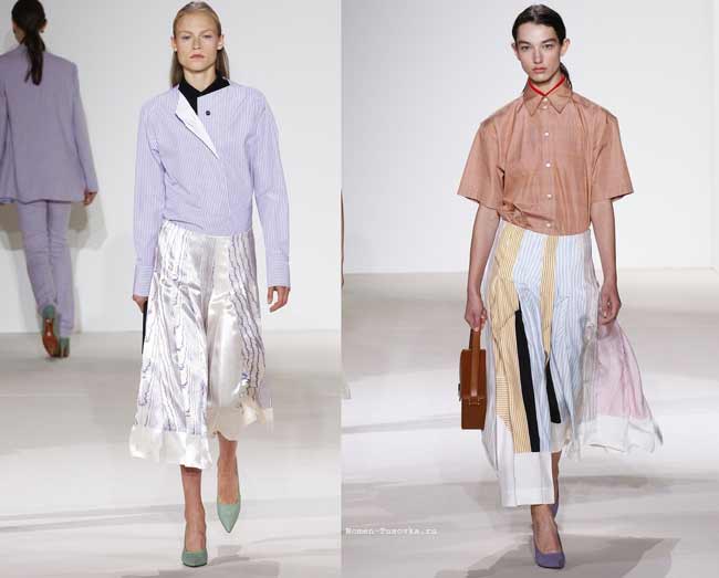 Victoria Beckham printemps-été 2026 nouvelles jupes