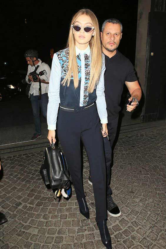 Col sprint et contrasté