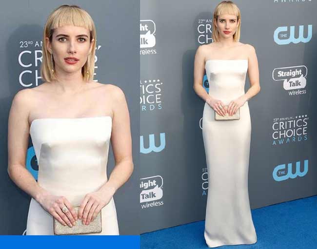Emma Roberts aux Critics Choice Awards 2026