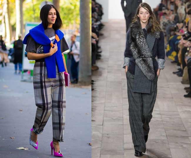 Accessoires lumineux et pantalons classiques