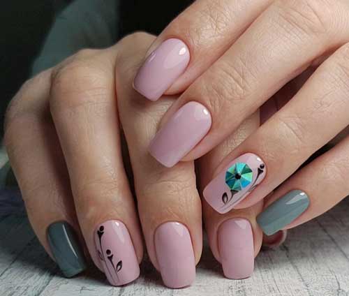 Manucure nue belle conception