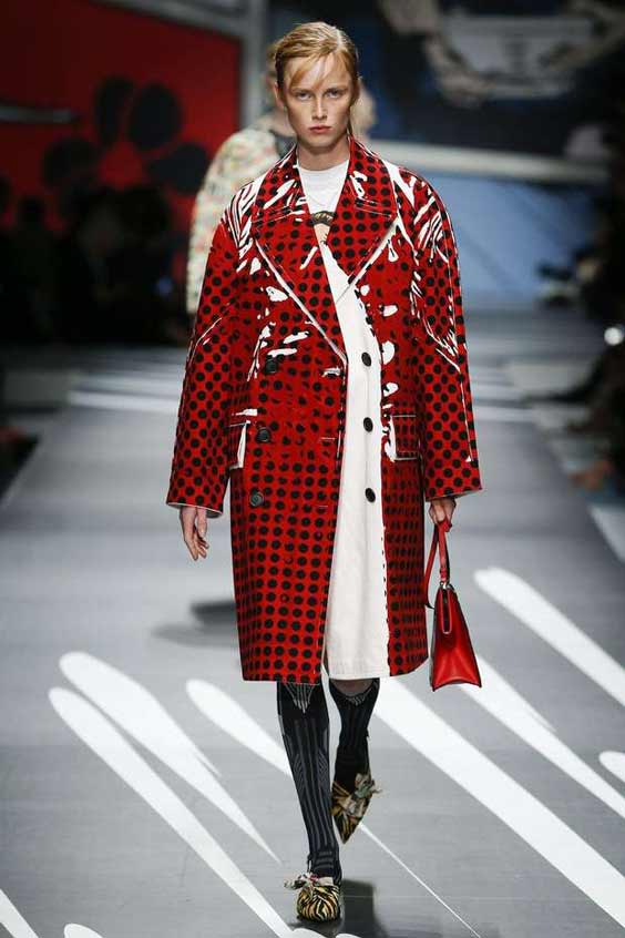 Prada 2026 - imprimé à pois